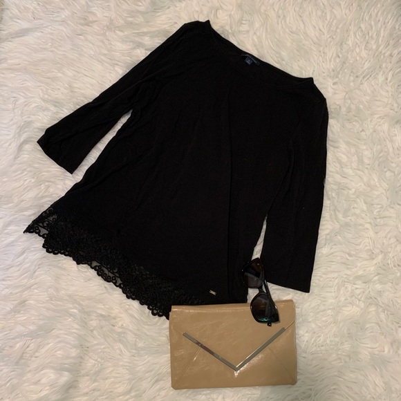 Tommy Hilfiger Tops - Tommy Hilfiger Black Top